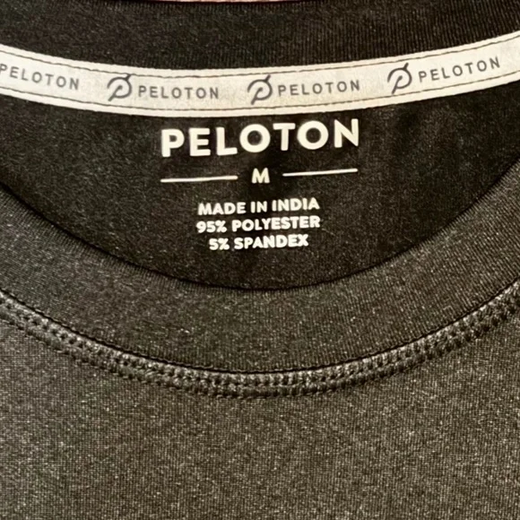 Peloton Black Logo Century Shirt Womens, Size Medium - Picture 3 of 3
